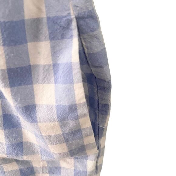 Louche Addie Picnic Check Playsuit Blue and White Size US 10 - Picture 11 of 12